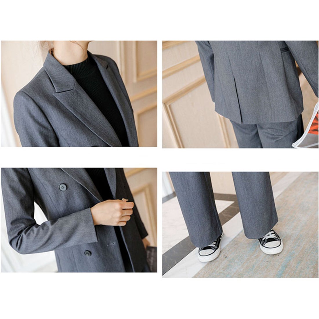 バックヤードファミリー BACKYARD FAMILY パンツスーツ セットアップ 2