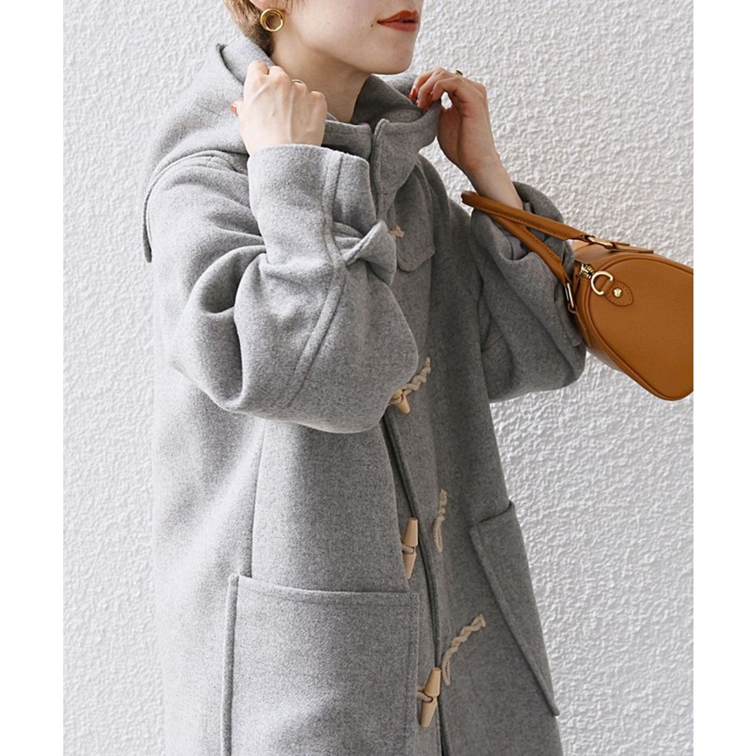 シップス エニィ SHIPS any SHIPS any: メルトン ロング ダッフル