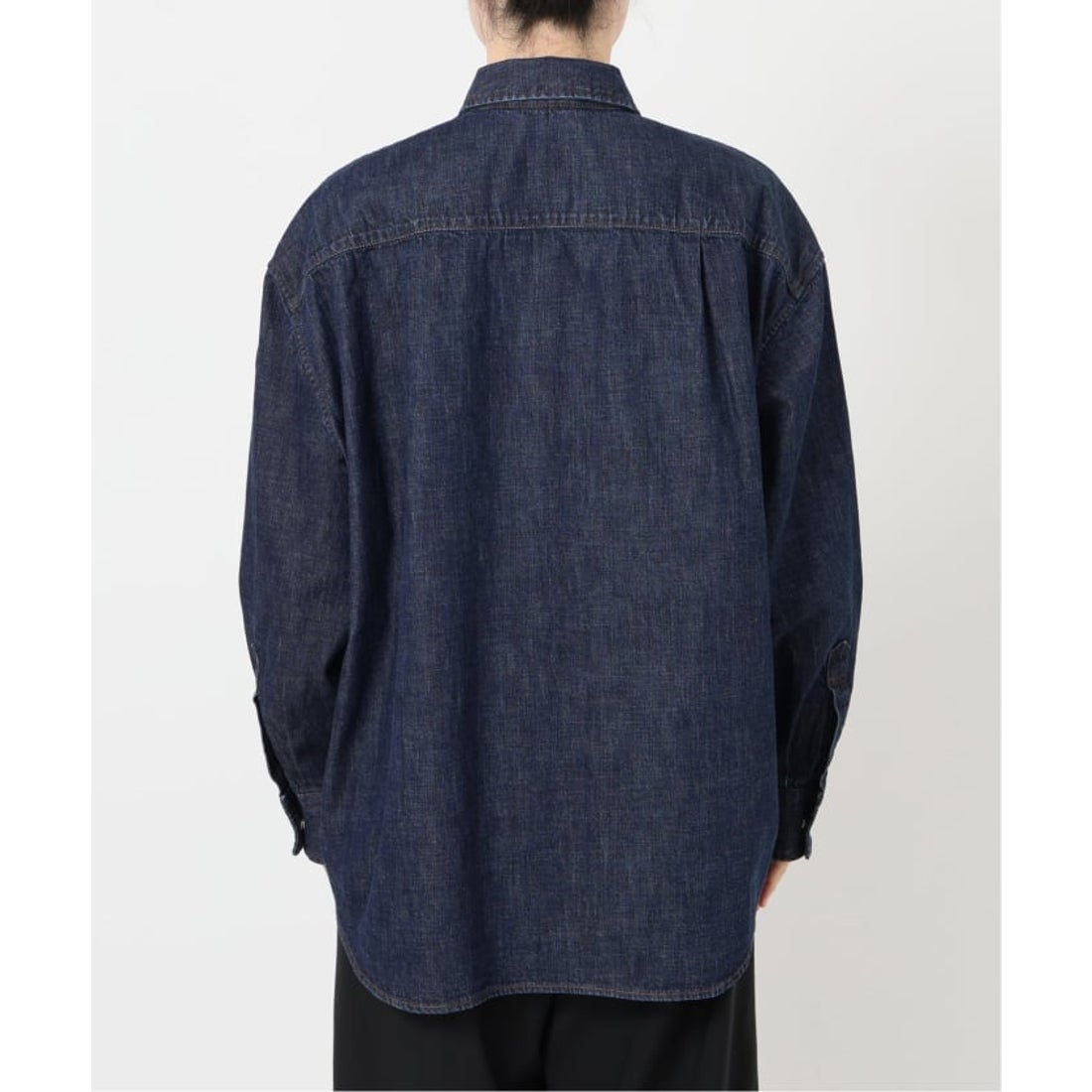 スピック＆スパン Spick & Span ライトオンスデニムルーズシャツ