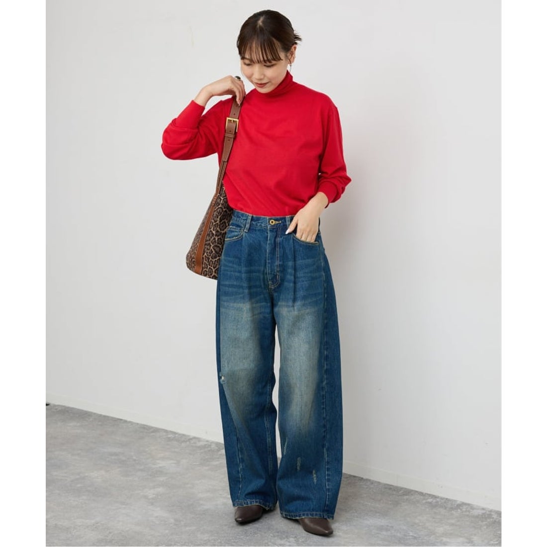 スピック＆スパン Spick & Span 《追加》18Gタートルネックプル