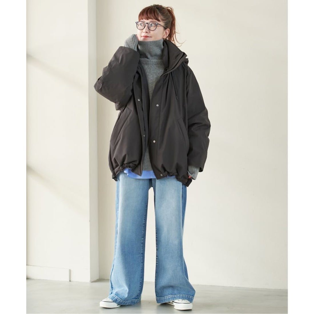 スピック＆スパン Spick & Span 《追加》2WAY撥水ダウンハーフコート