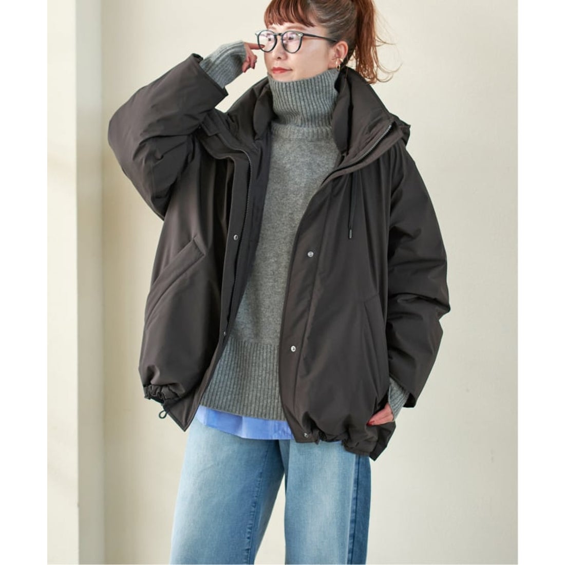 スピック＆スパン Spick & Span 《追加》2WAY撥水ダウンハーフコート