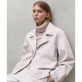 Rirandture フェイクライダースジャケット （オフホワイト） -靴