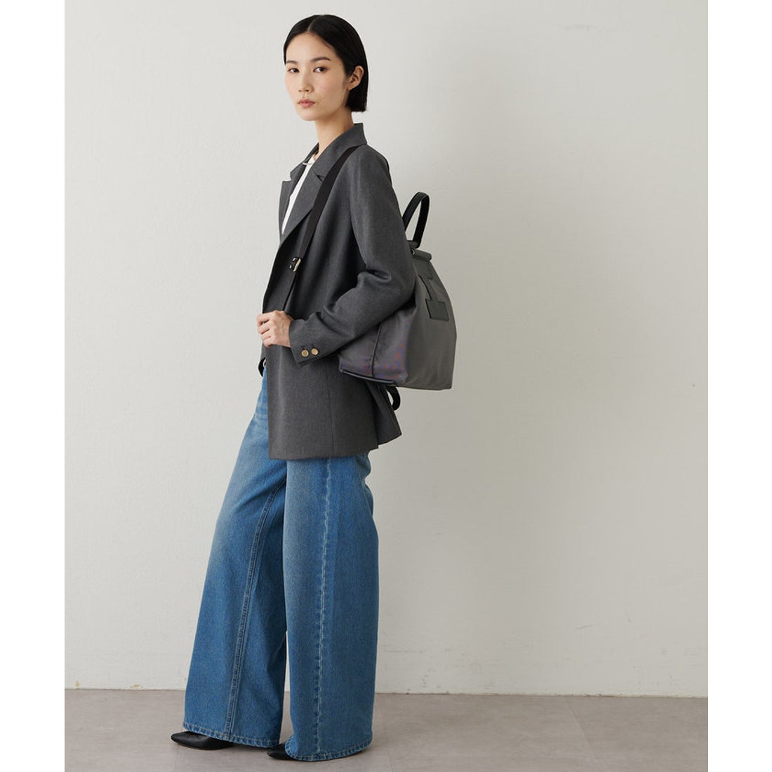 イアクッチ IACUCCI 【雑誌掲載】ソルベット BP CORDURA/RUGA （black