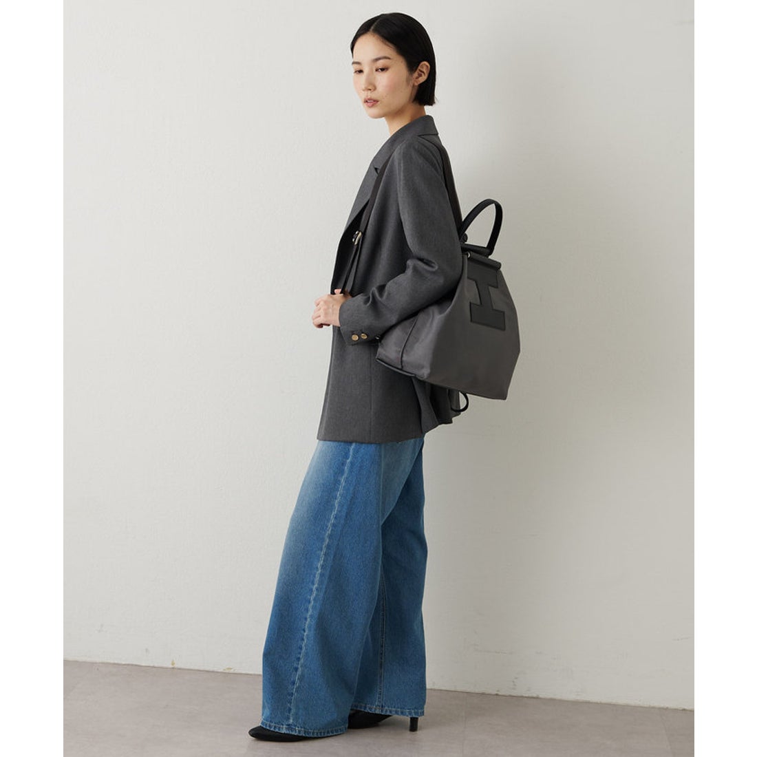 イアクッチ IACUCCI 【雑誌掲載】ソルベット BP CORDURA/RUGA （black