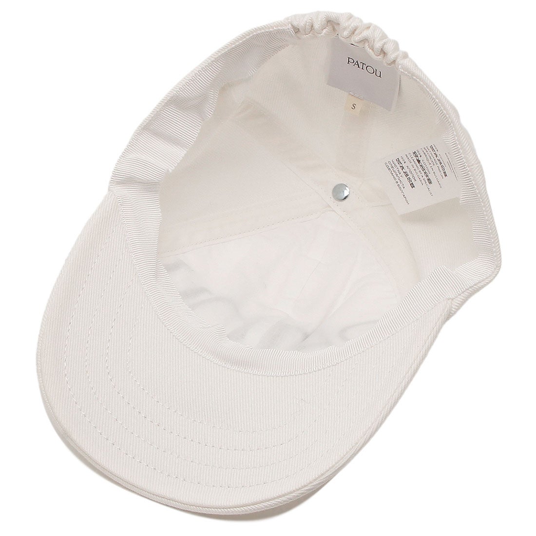パトゥ PATOU 帽子 ホワイト メンズ レディース ユニセックス PATOU