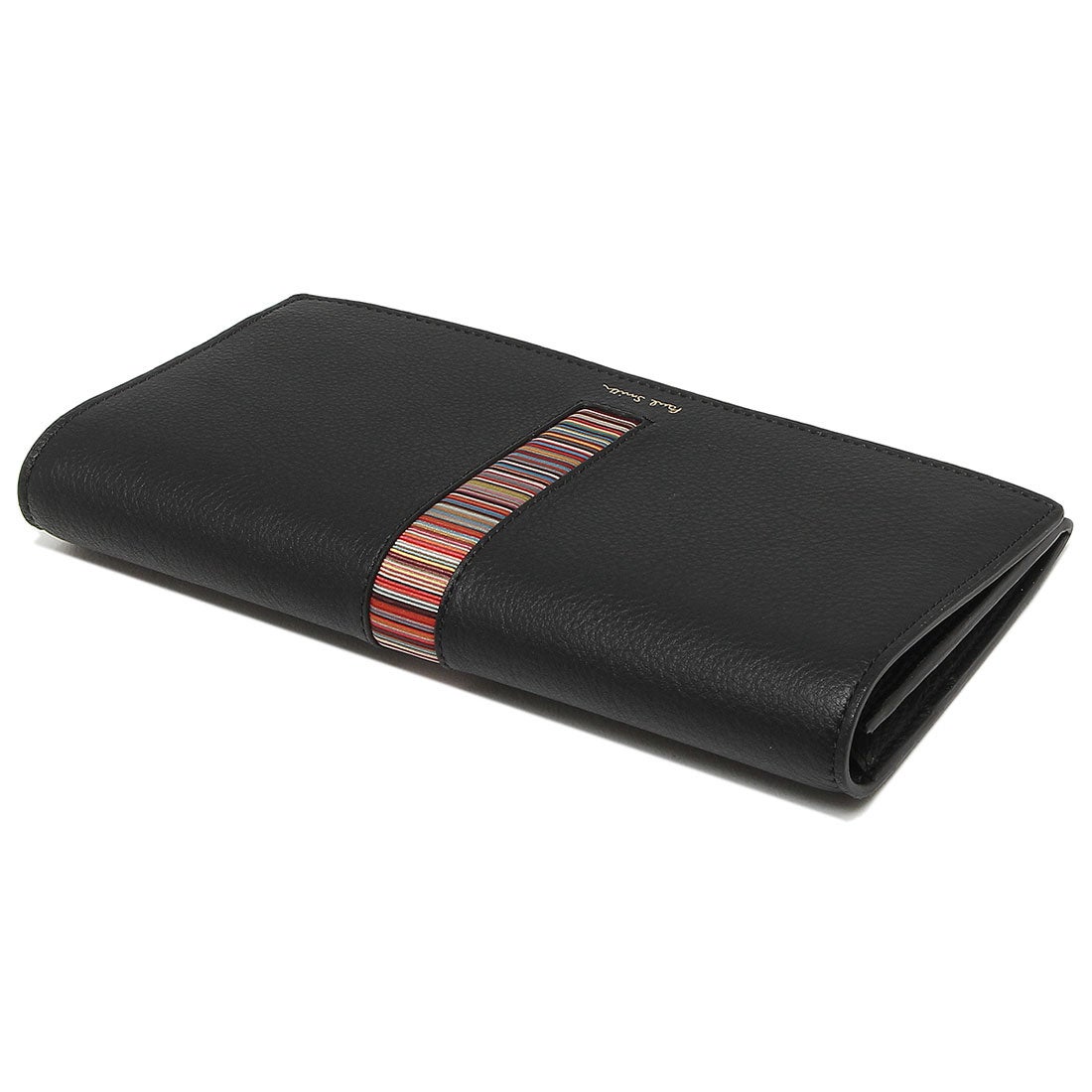 ポールスミス Paul Smith 長財布（かぶせ蓋） マルチストライプ