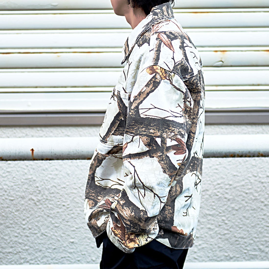 シルバーバレットセレクト SB Select CavariA リアルツリー柄ジップ