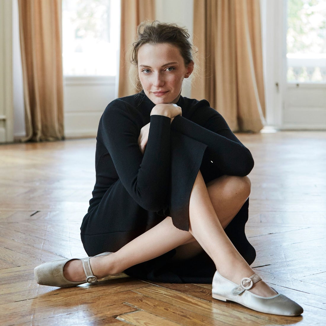 CAMILLE mary jane velvet / カミーユ メリージェーン ベルベット