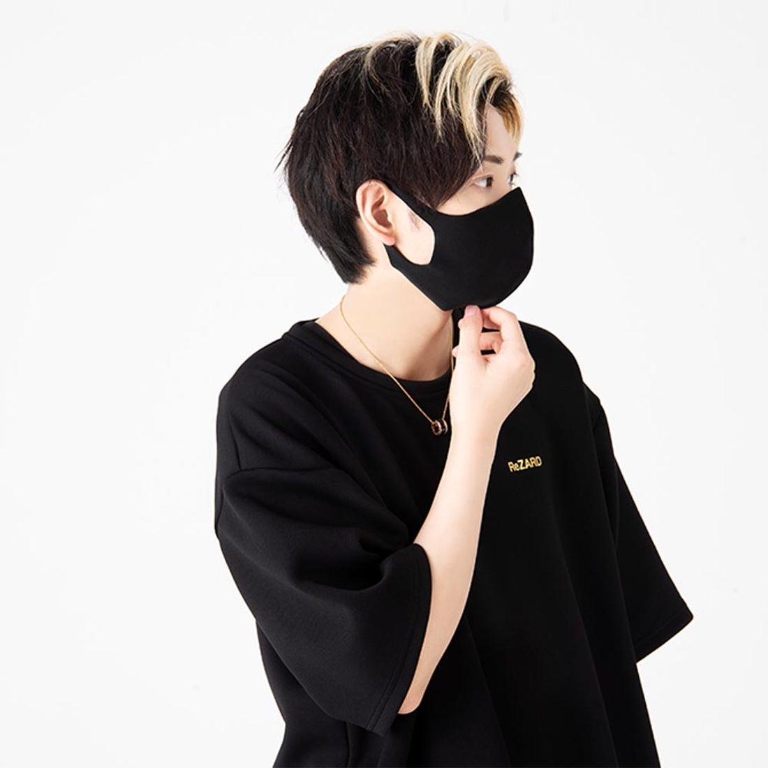 リザード ReZARD RZ Logo Mask【返品不可商品】 （ホワイトロゴ