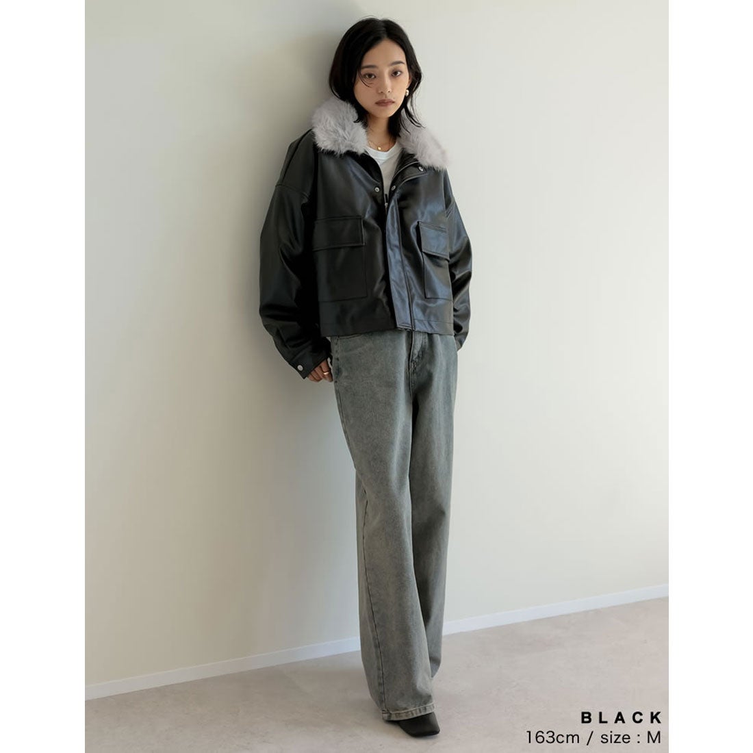 Re:EDIT [2024-25 WINTER COLLECTION]2WAYヴィンテージライクファー付