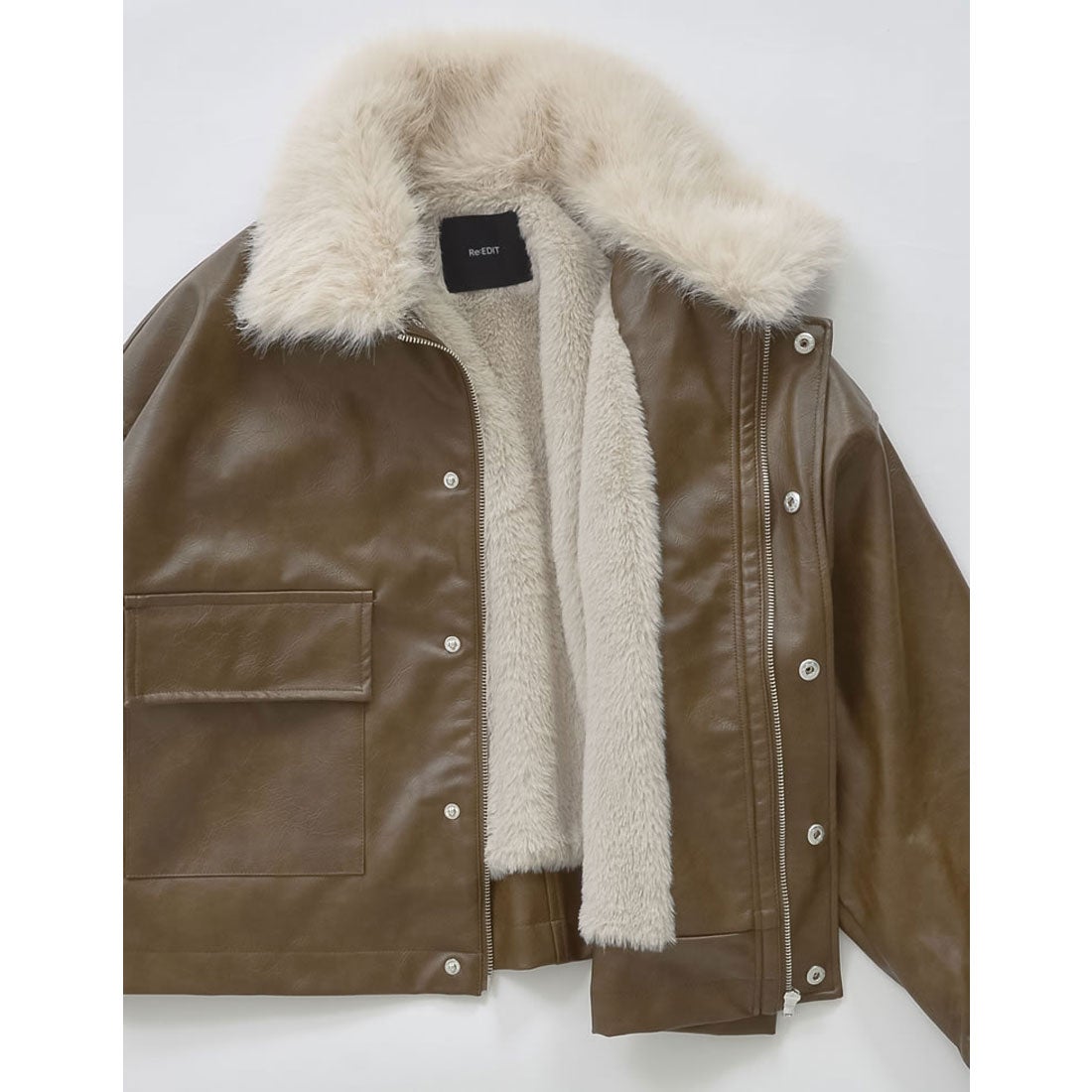 Re:EDIT [2024-25 WINTER COLLECTION]2WAYヴィンテージライクファー付