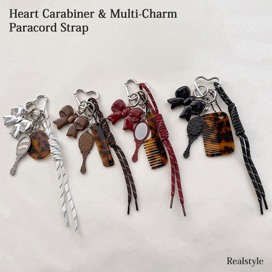 リアルスタイル REAL STYLE ストラップ バッグチャーム パラコード