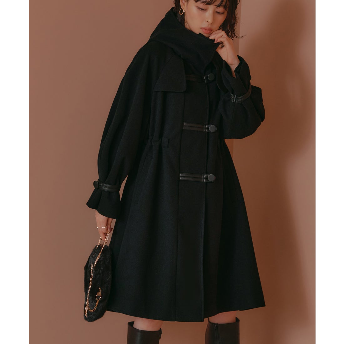 ルイルエブティック RUIRUE BOUTIQUE ウーリーストレッチフレア