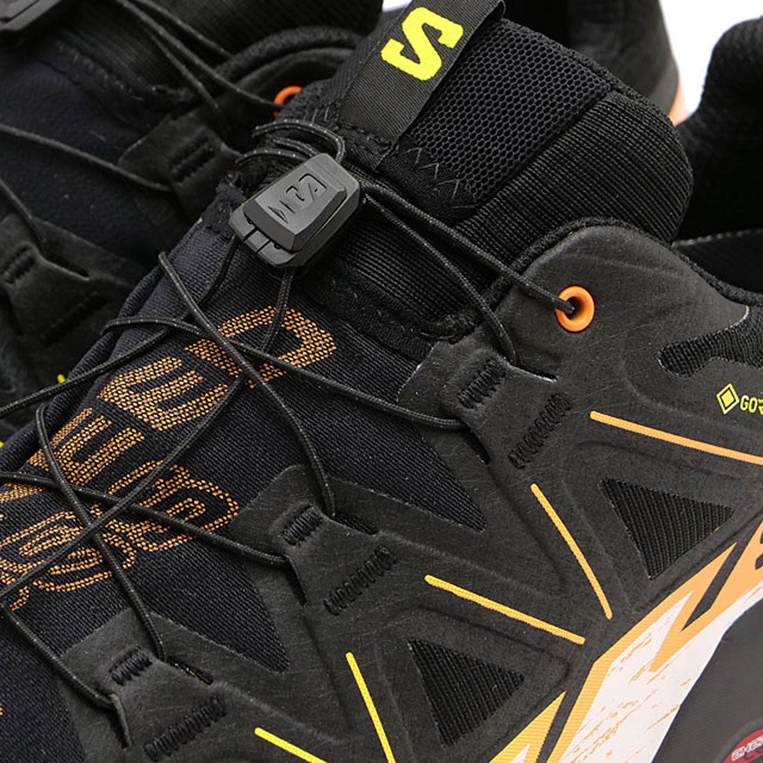 サロモン SALOMON SPEEDCROSS 6 GTX Black/Sulphur-Spring/Bird-Of