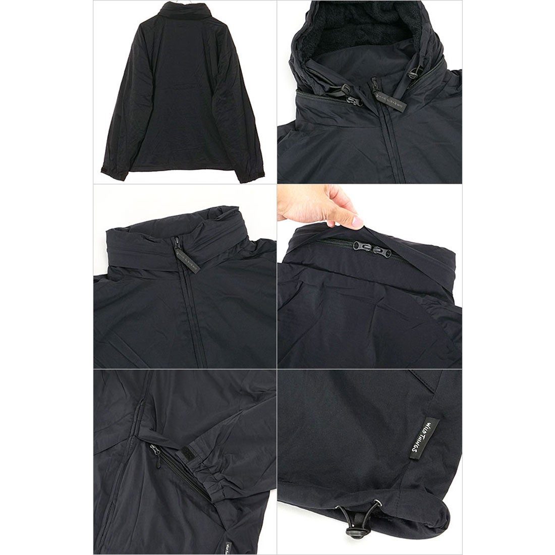 ワイルドシングス WILD THINGS COLD WEATHER PARKA EVOLVE BLACK