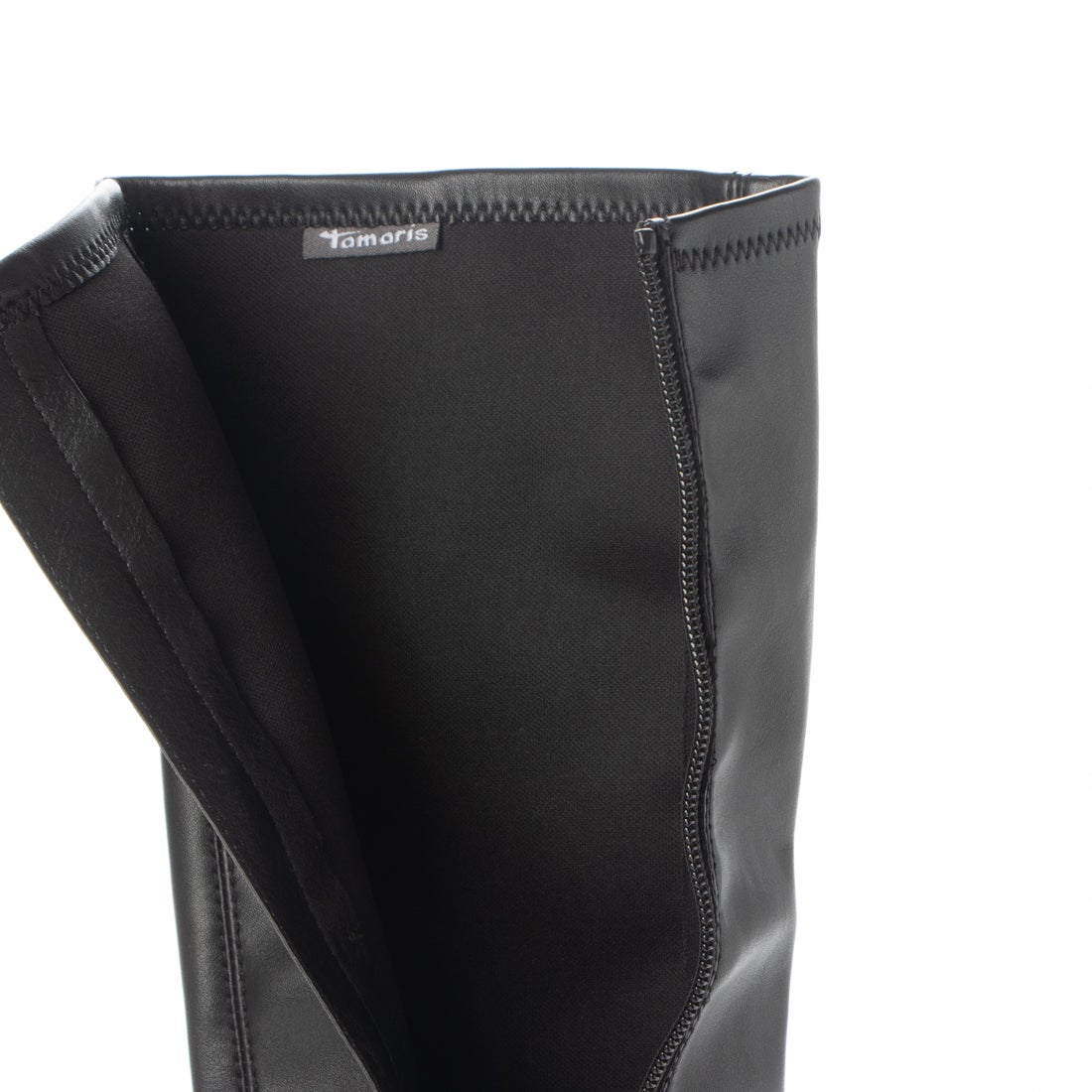 タマリス Tamaris ストレッチロングブーツ （ブラック） -レディース