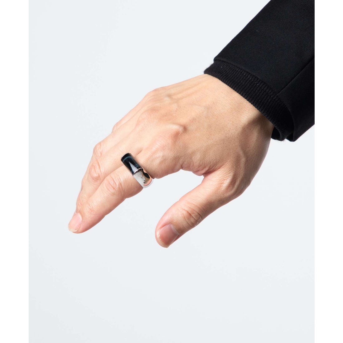 トムウッド TOM WOOD Crest Ring Blue Howk Eye(M) 74HCRBH01S925-M