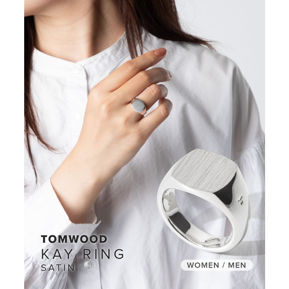 トムウッド TOM WOOD トムウッド TOM WOOD Kay Ring Satin 100568