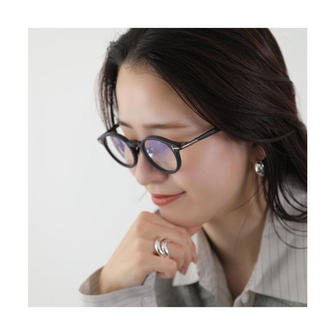 トムフォード TOM FORD TOM FORD メガネ TF6008-D-B FT6008-D-B