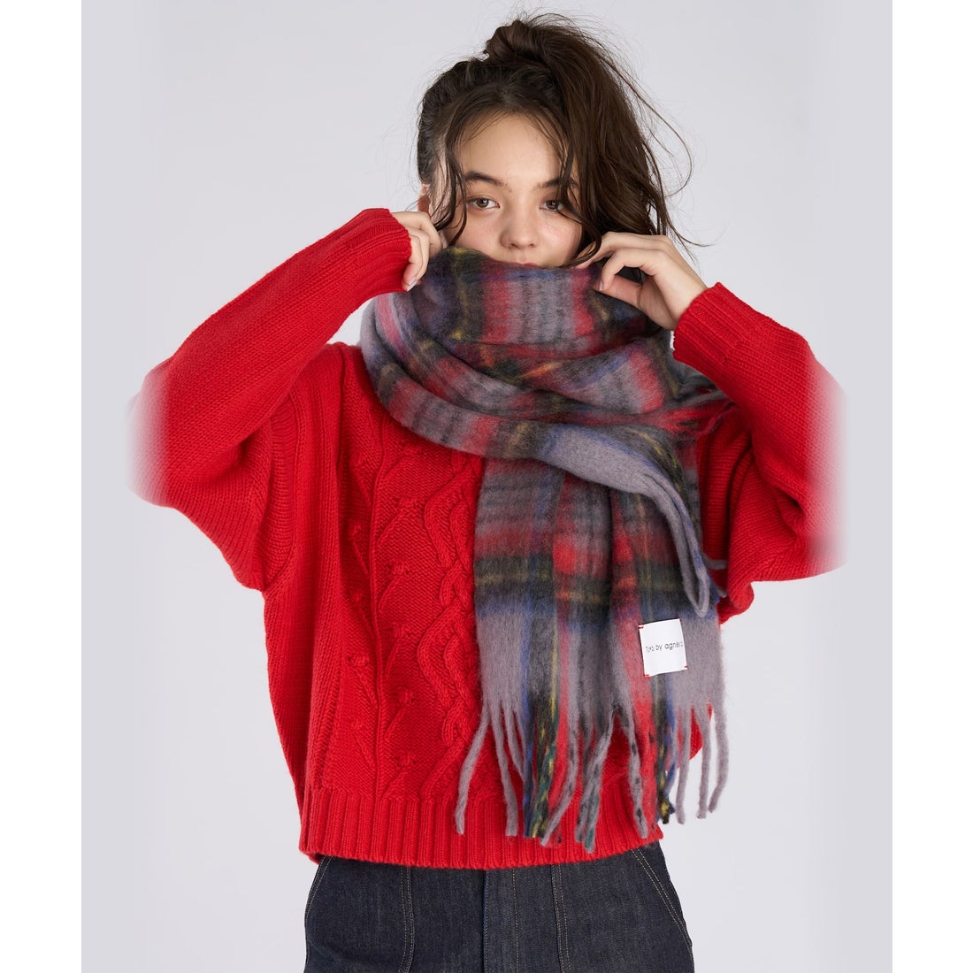 トゥービー バイ アニエスベー To b. by agne's b タータンチェック