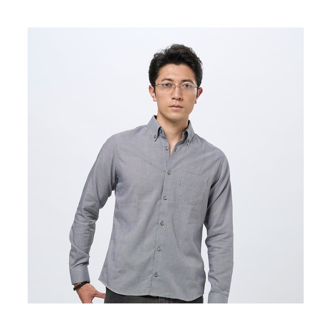 トーキョーシャツ TOKYO SHIRTS ボタンダウンカラーデザインカジュアル