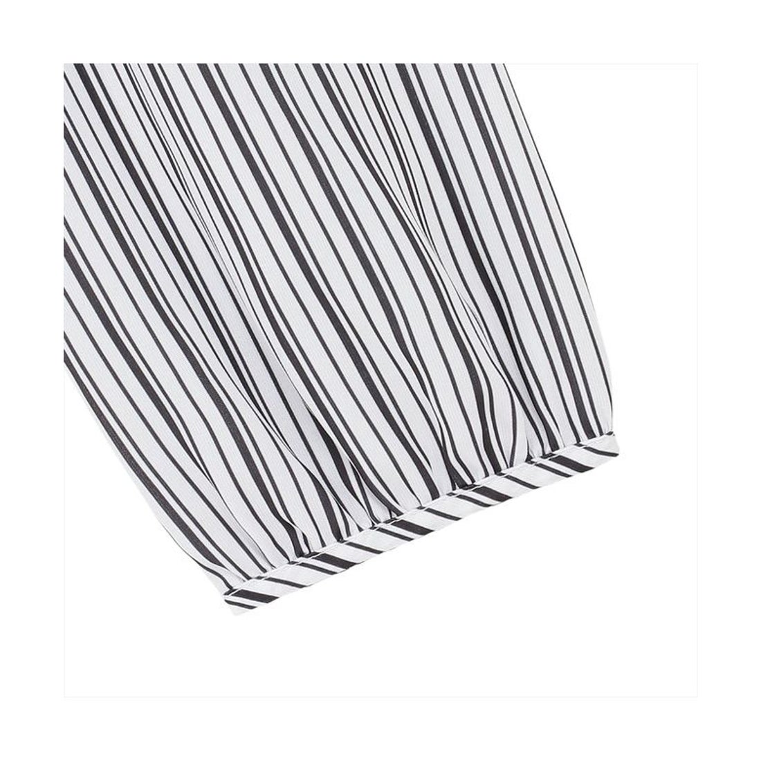 トーキョーシャツ TOKYO SHIRTS フロントタック ストライプブラウス