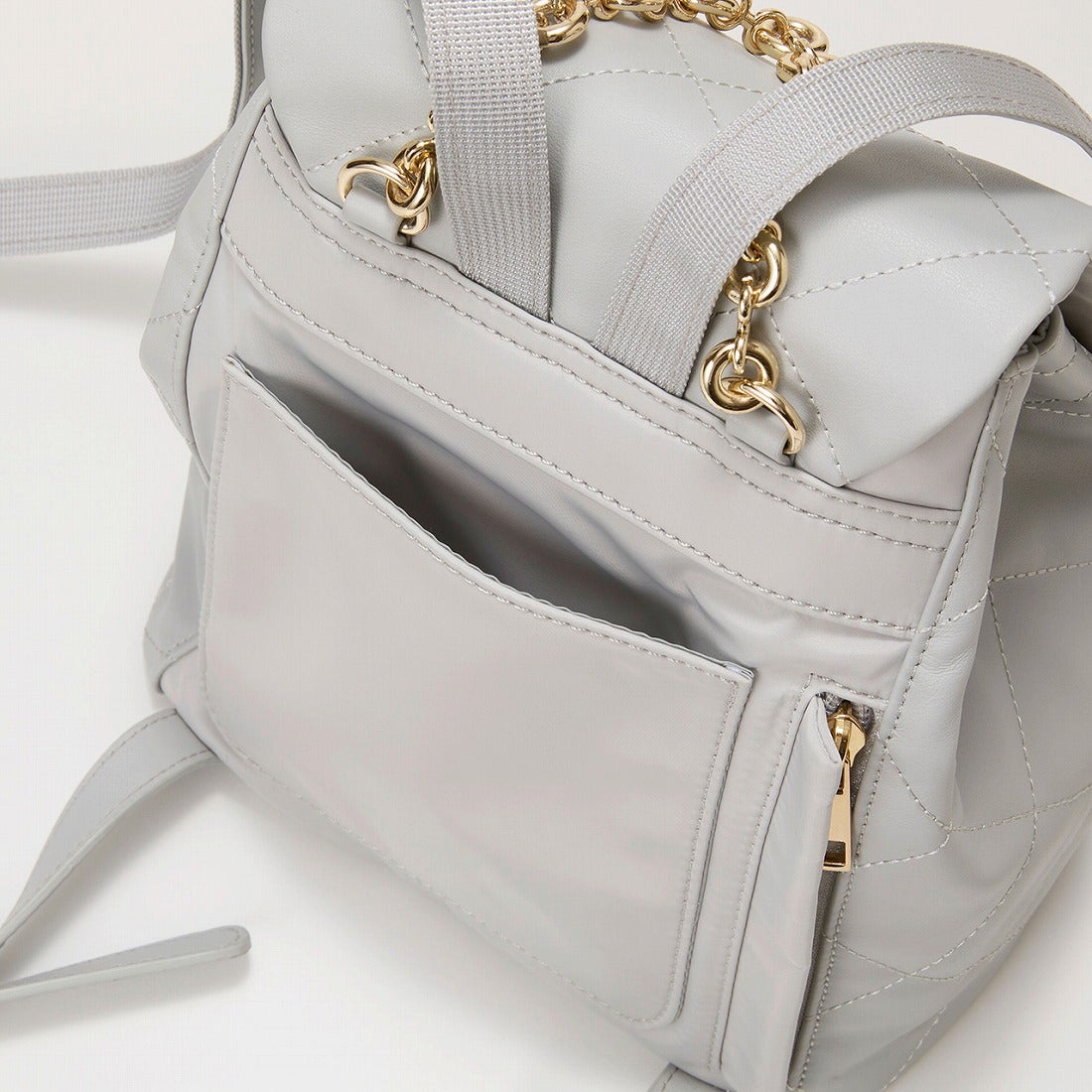 トプカピ TOPKAPI ソフトレザー キルティング チェーン付き ミニ