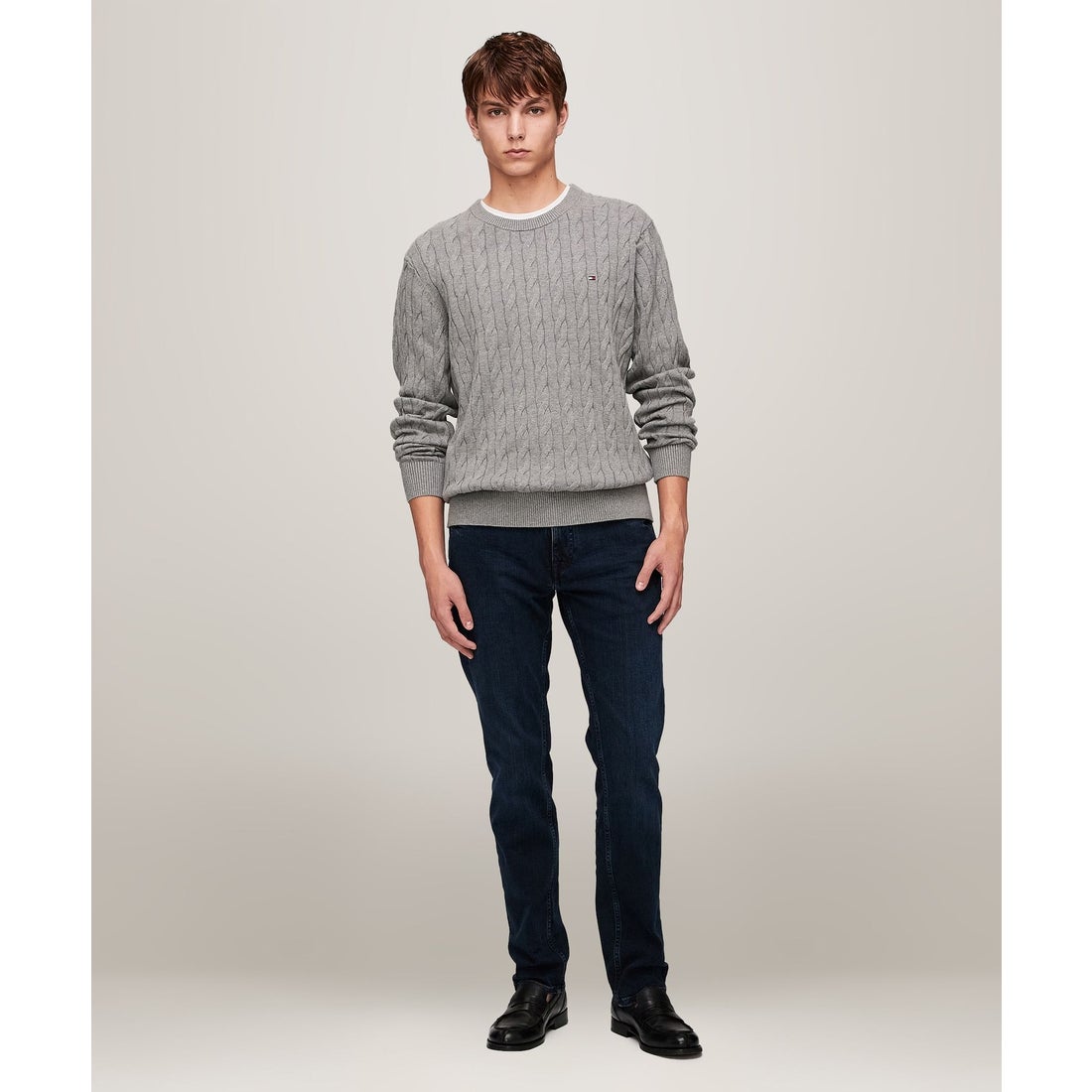 トミー ヒルフィガー TOMMY HILFIGER クラシックケーブルクルーネック