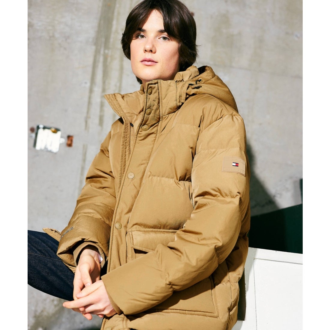 トミー ヒルフィガー TOMMY HILFIGER ロッキーダウンフーデッド