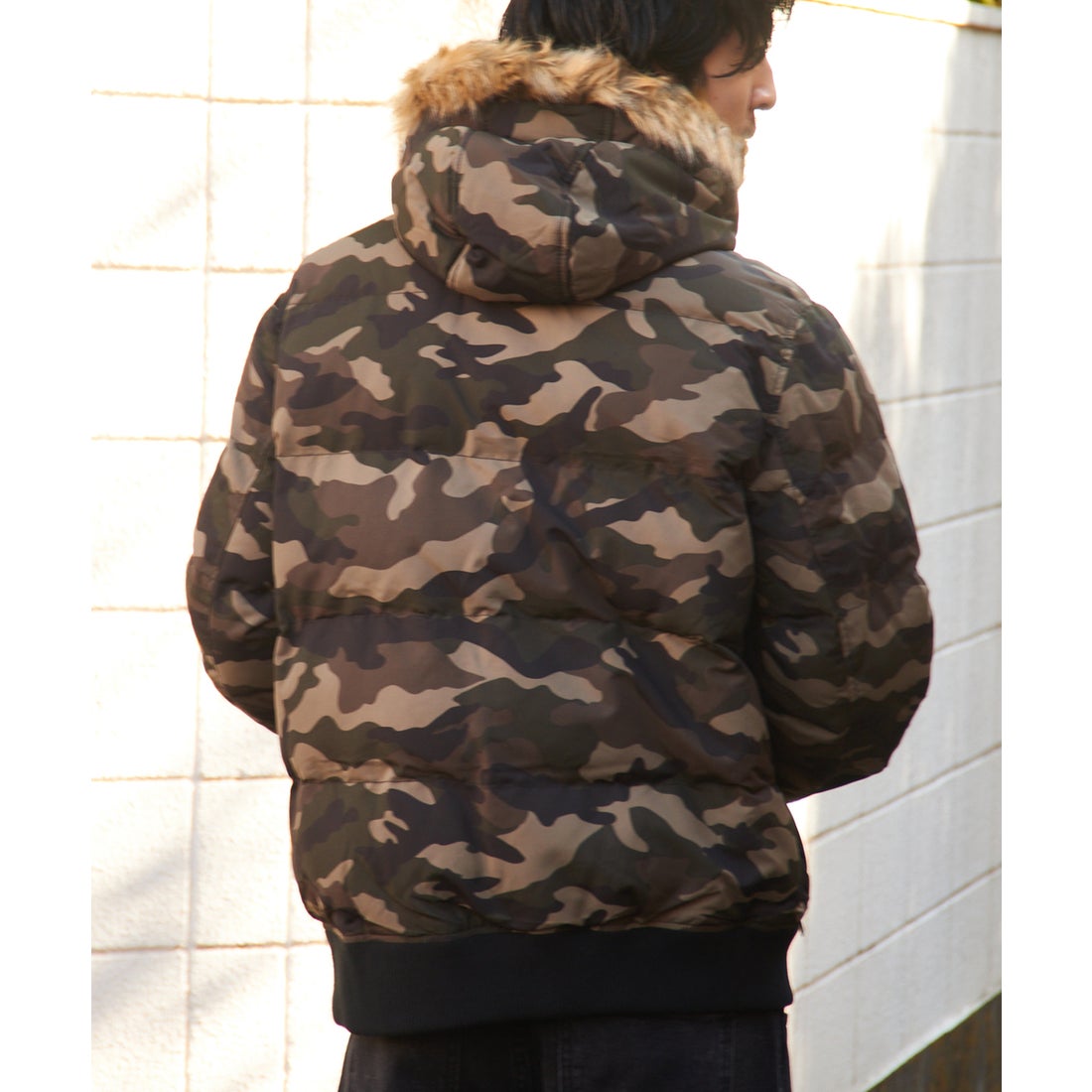 トミー ヒルフィガー TOMMY HILFIGER ファー付き 中綿 フード ダウン