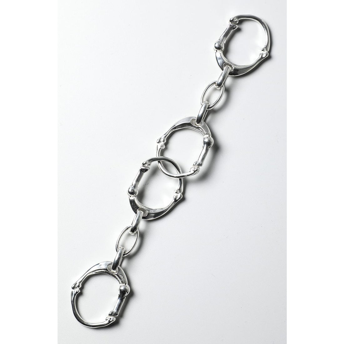 TAKAHIROMIYASHITATheSoloist. bone shaped carabiner bracelet. 通販