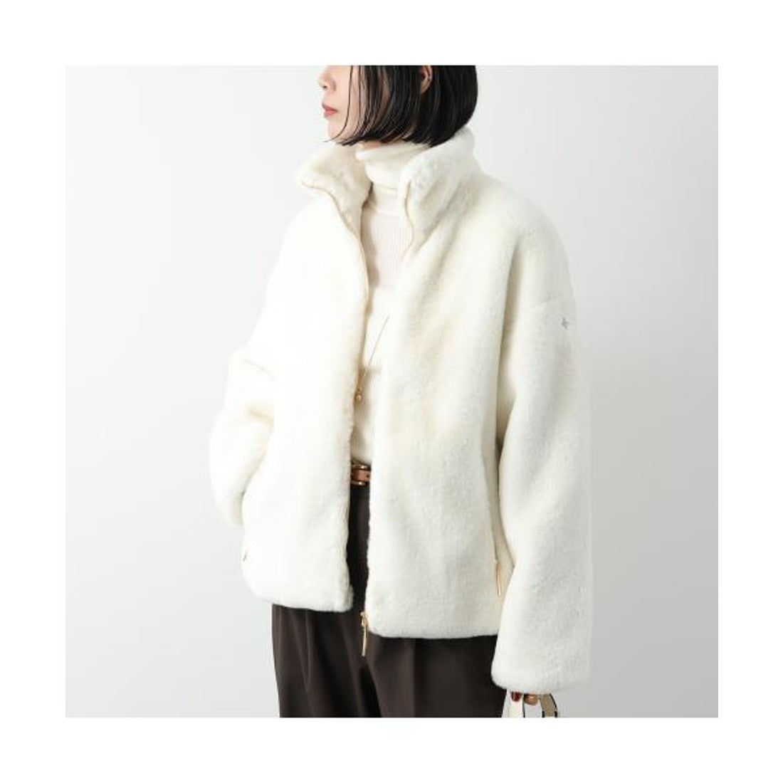 タトラス TATRAS TATRAS ジャケット BARBRA バルブラ ボア スタンド