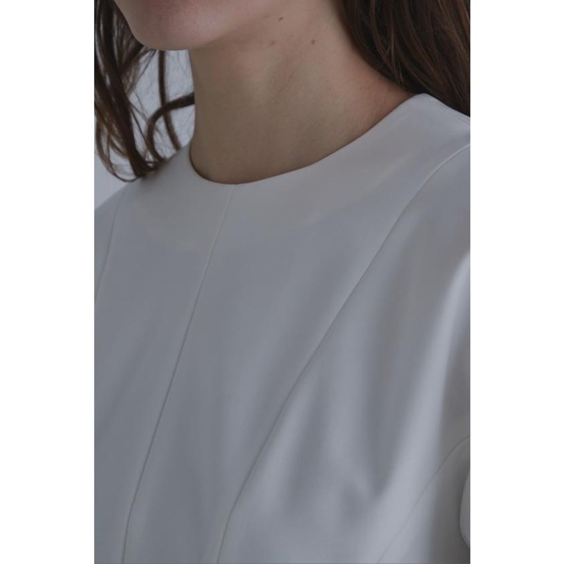 ル フィル LE PHIL 《LE PHIL》ダブルクロスストレッチブラウス