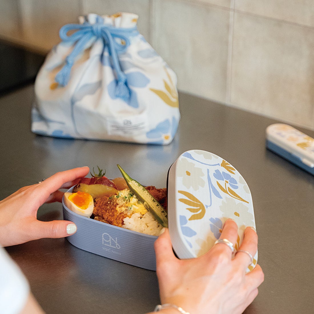 Wpc.】ランチボックス 弁当箱 レンジ対応 食洗器対応 1段 大きめ お