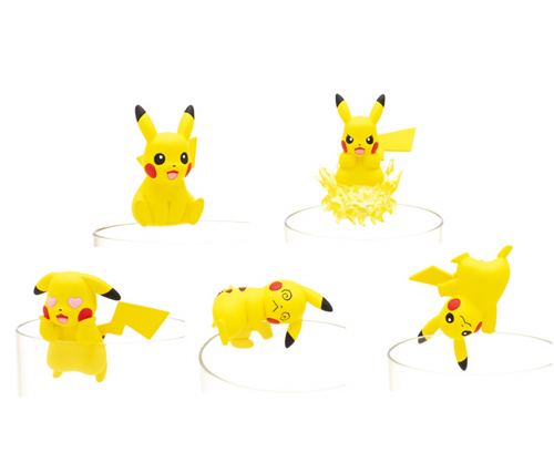 ピカチュウ、ゲットだぜ!! ハートのお目々に10まんボルトと全6種類の