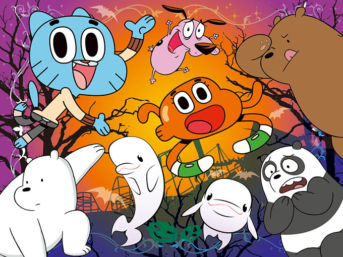 スタンプを集めてオリジナルステッカーをGET！カートゥン ネットワーク