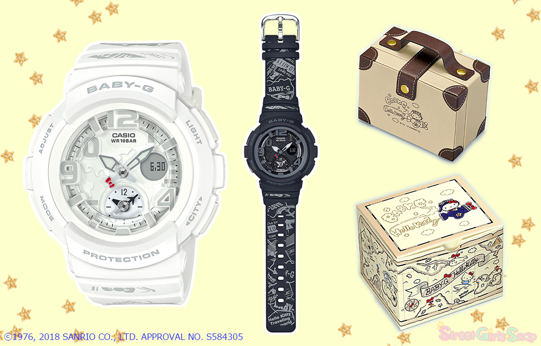 世界を旅するハローキティのスペシャルデザイン！BABY-G×ハローキティ