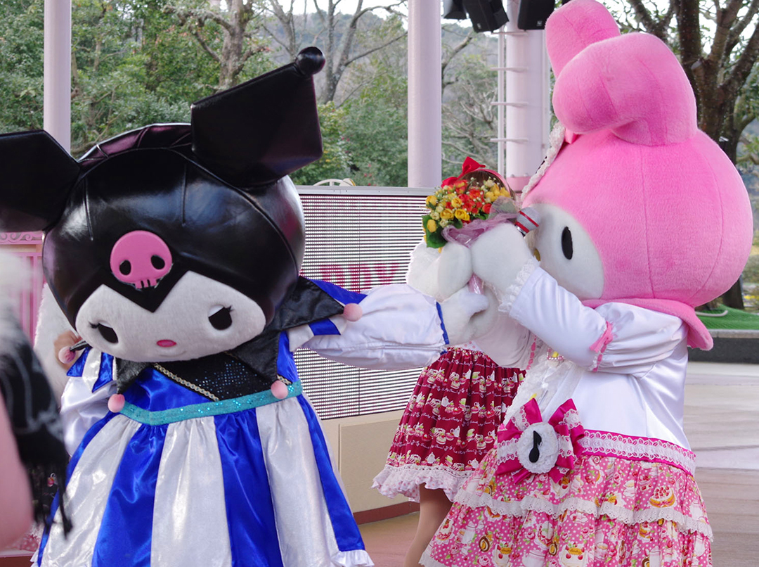 マイメロにうさ耳が付いたキュートなグッズも登場♪ ハーモニーランド