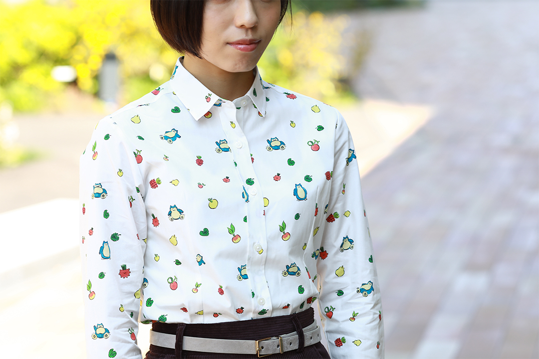 ポケモンの柄を組み合わせてつくる「ポケモンシャツ」が