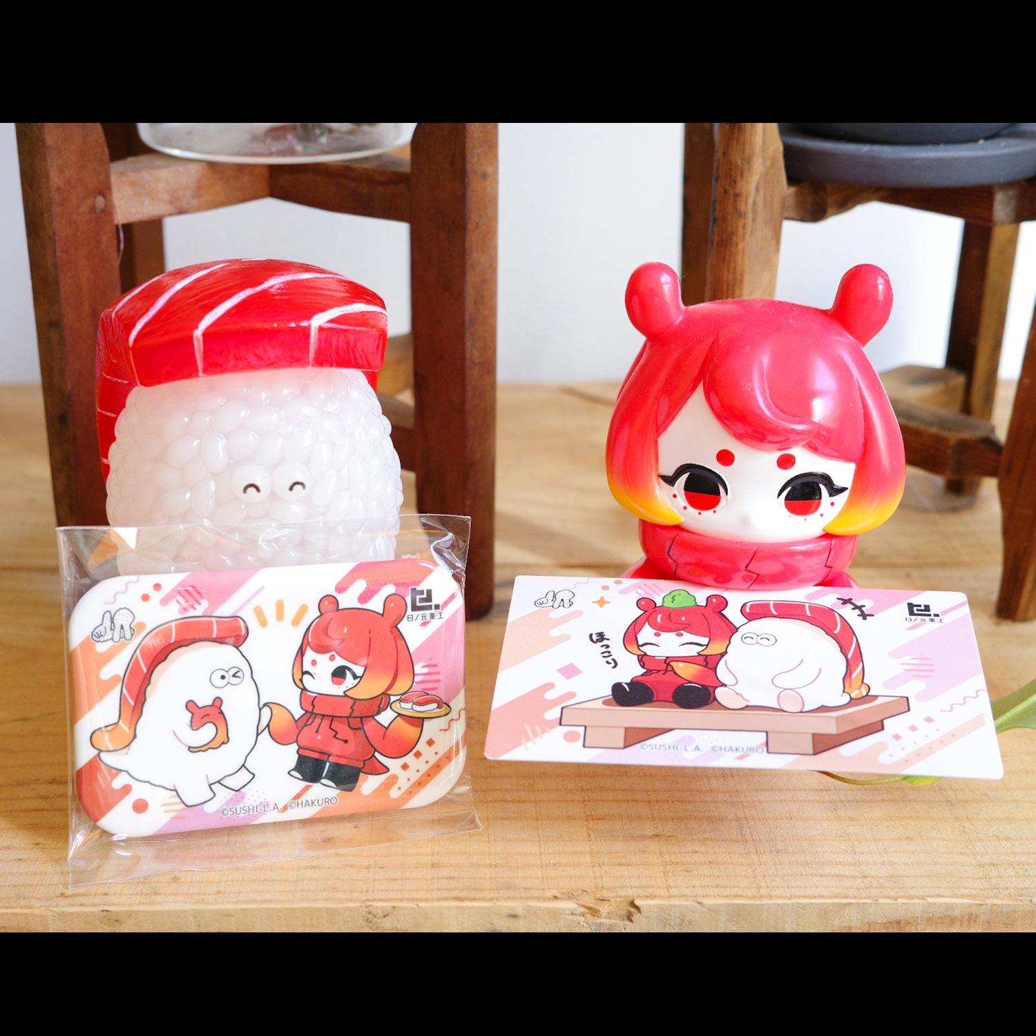 SMILE SUSHI-L.A.(スマイル スシエルエー) マグロ DENSHITAKO No.3