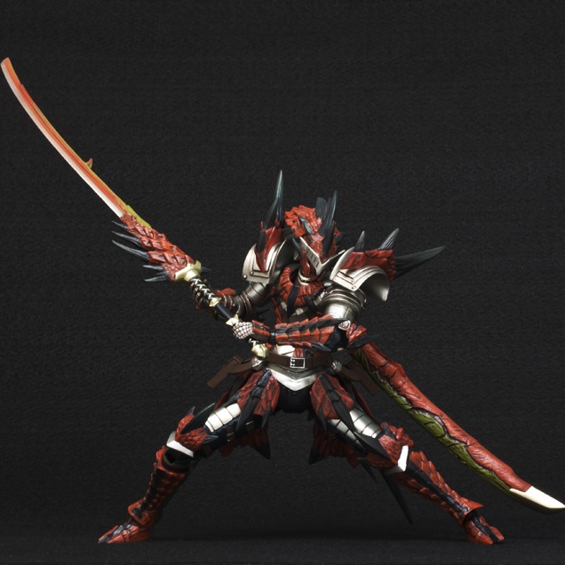 モンスターハンター4 フル可動アクションフィギュア レウス装備