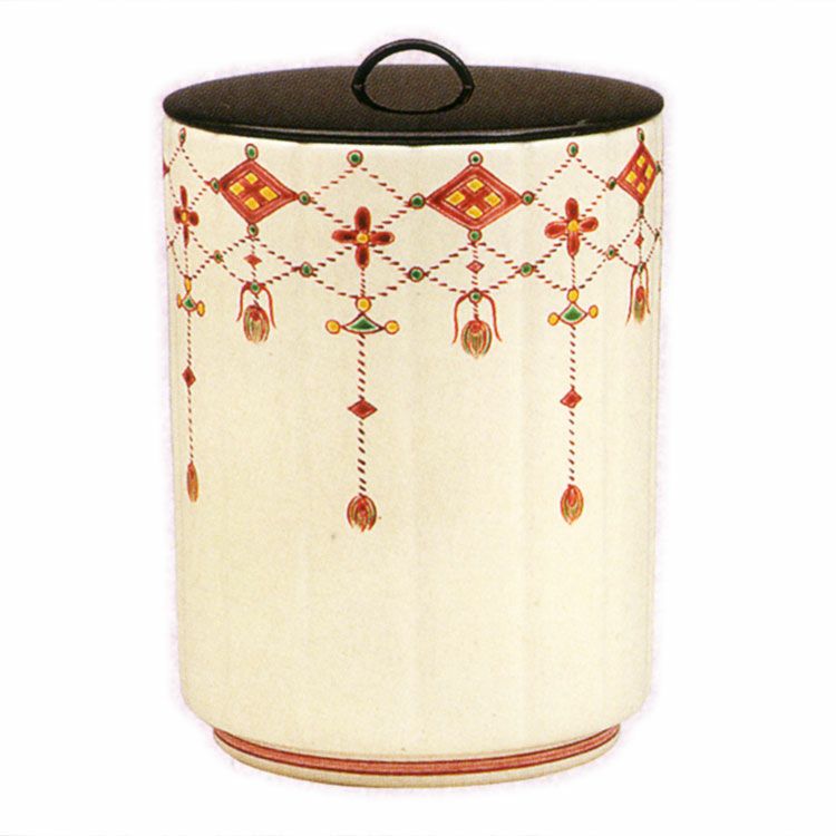 茶道具 水指（水差・みずさし） 桶側 瓔珞文 水指 中村 良二 作 | 千年