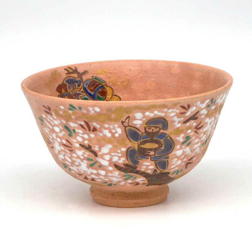 茶道具 抹茶茶碗（まっちゃちゃわん） 茶碗 乾山 花咲爺さん 文月和香