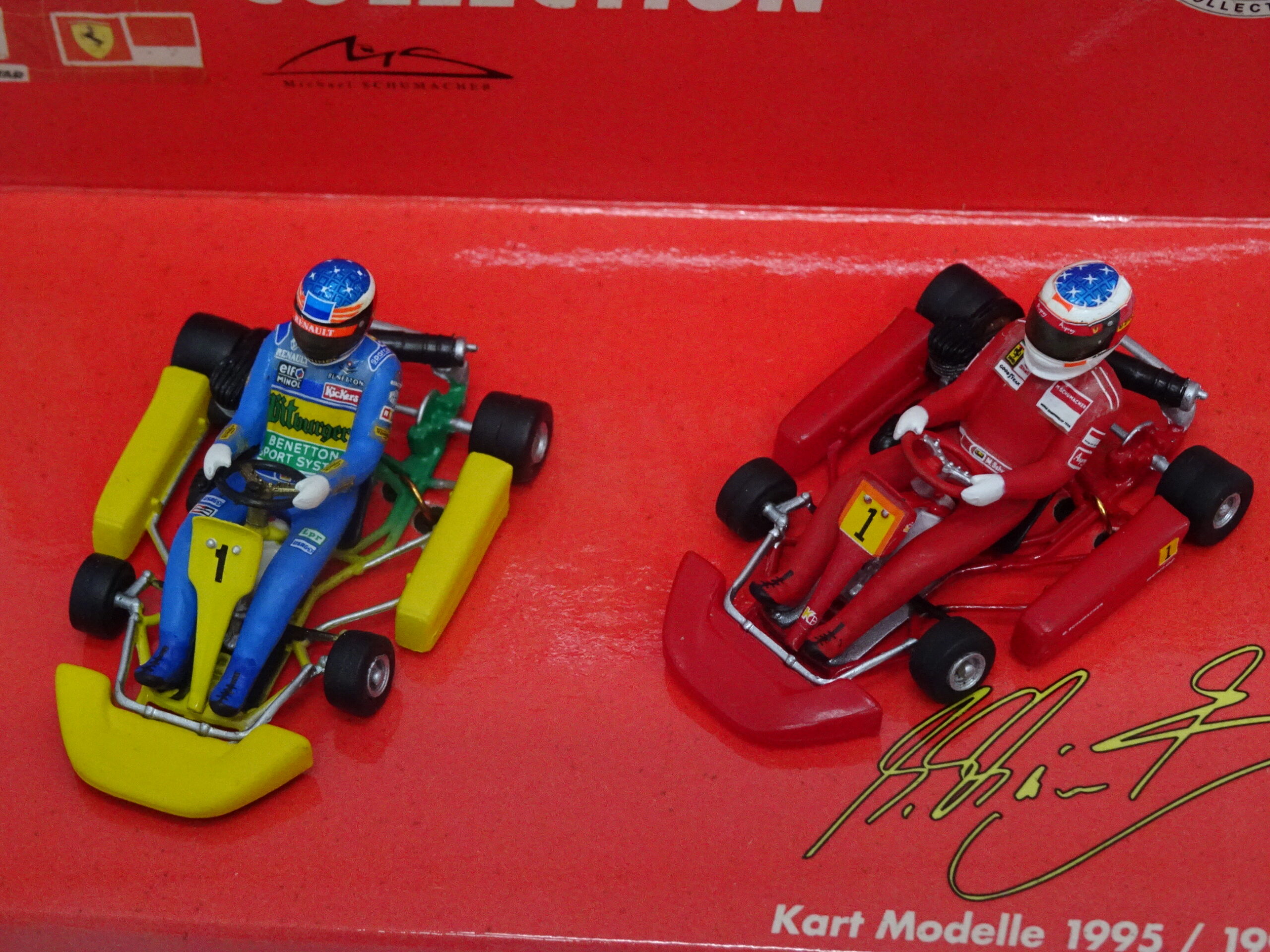 F1希少シューマッハ】Kart カートモデル 1995/1996 1/43 | セナ丸