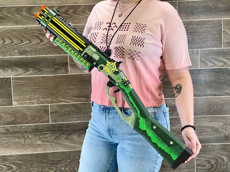 Northern Lights Peacekeeper Shotgun Battle Royale 3D Printed Prop