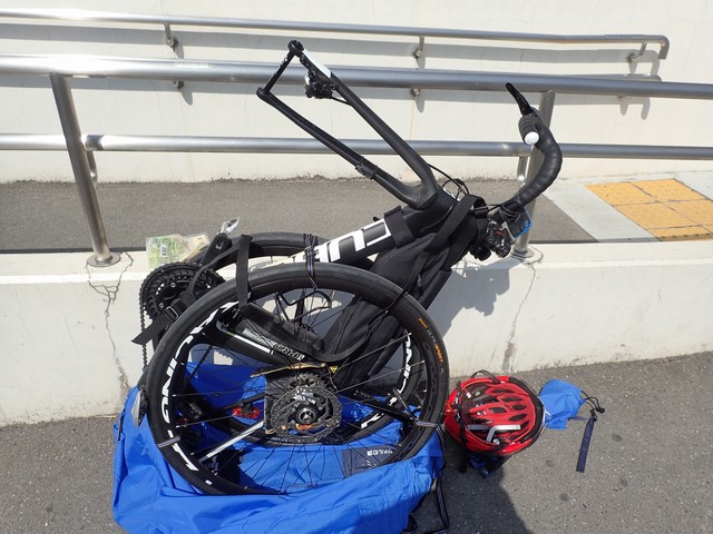 ディスクブレーキロードバイク｜輪行の方法と実際