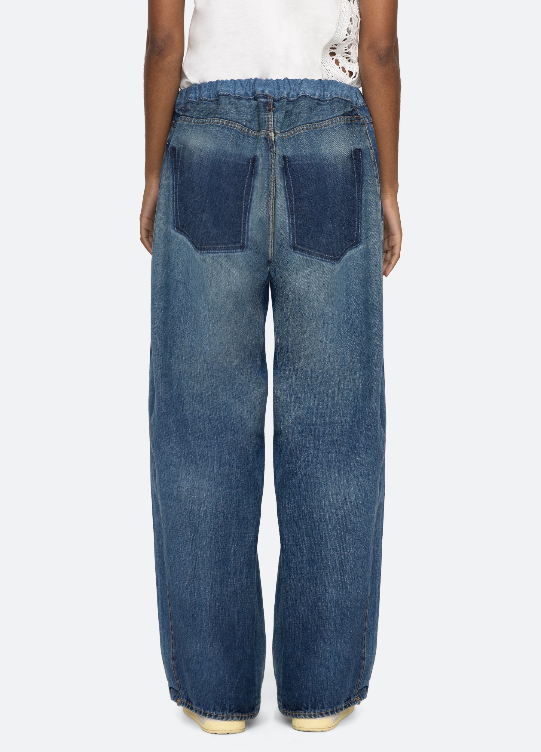 Elena Pants – Sea, New York