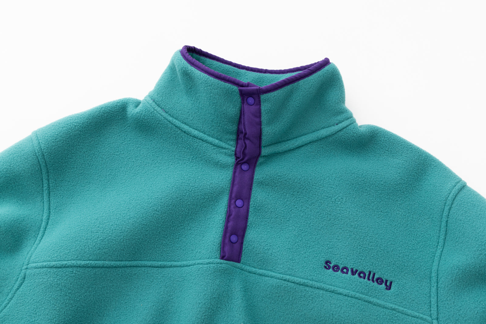 SEA SEAVALLEY RECYCLED FLEECE PULLOVER