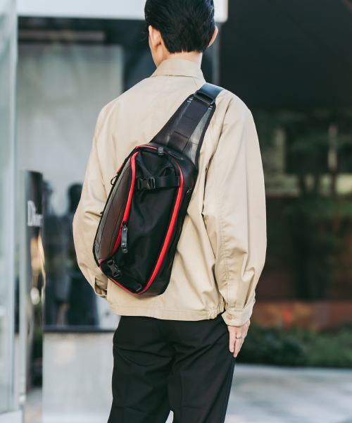 ワンショルダーバッグ エクスパンダブル | 日本職人が作るメンズ